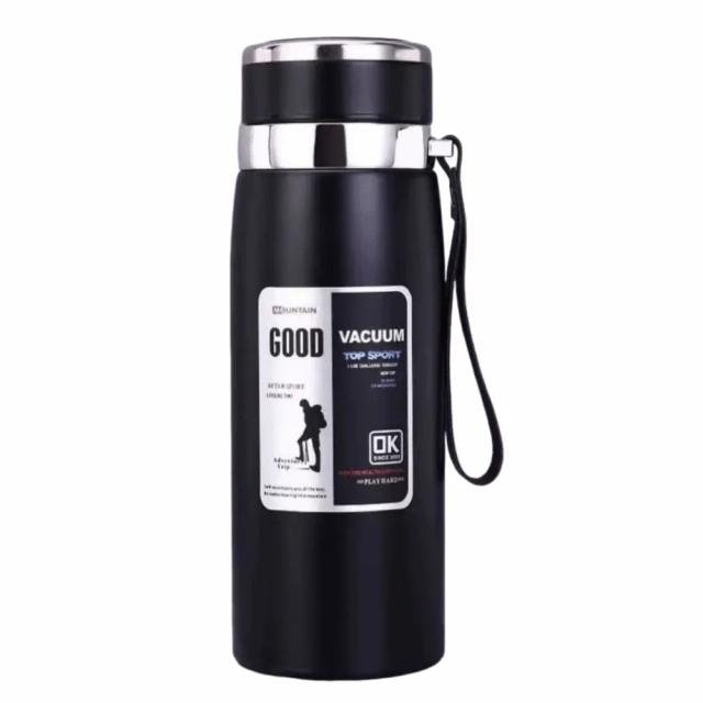 Garrafa Térmica Esportiva Aço Inoxidável 800/1000ml Portátil e Antivazamento
