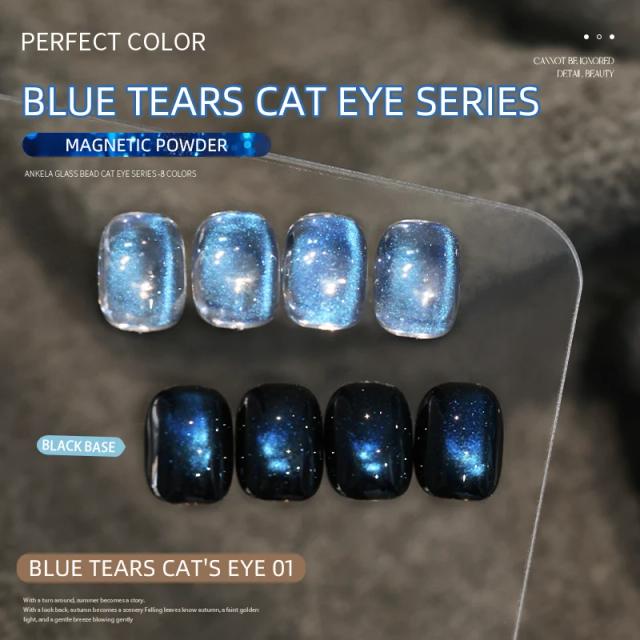 PERFECT COLOR Esmalte em Gel Magnético Olho de Gato Blue Tears 3g