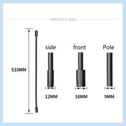 Suporte universal ajustável para câmera de berço, suporte para monitor de bebê, clipe flexível, braço longo, parafuso 1/4, suporte para câmera - Image 6