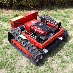 Cortador de relva robótico, motor a diesel, máquina para cortar relva, uso agrícola, esteiras de borracha, controlo remoto. - Image 1