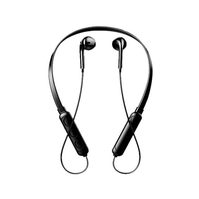 Fones de Ouvido Bluetooth Estéreo Sem Fio 5.3 Tipo Pescoço com Microfone, Headset Bluetooth, Fone de Ouvido Bluetooth de Pescoço