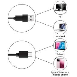 Câmera endoscópica usb tipo c android, cabo rígido de 7mm, mini câmera para pc, android, telefone, tubo de endoscópio tipo c, inspeção - Image 6