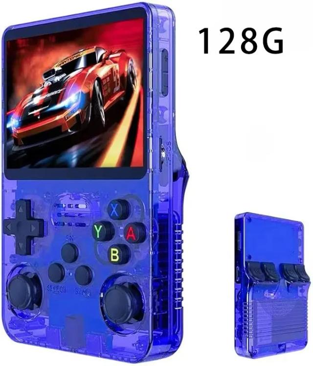 R36s clássico retro console de jogos com sistema arcos jogos de vídeo cartão único portátil console de jogos portátil presente das crianças 3.5 Polegada