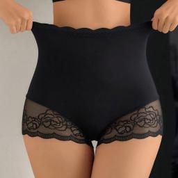Calcinhas Femininas de Cintura Alta com Estampa de Leopardo, Lingerie Sexy e Charmosa, Respirável e Confortável - Image 4