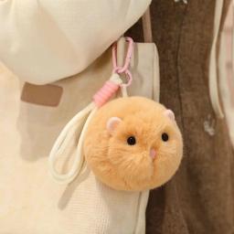 Brinquedos de Pelúcia de Hamster Dourado em Estilo Cartoon, Super Macios, Brinquedo de Apertar em Forma de Rato, Figura de Animal Confortável para Decoração de Casa - Image 4