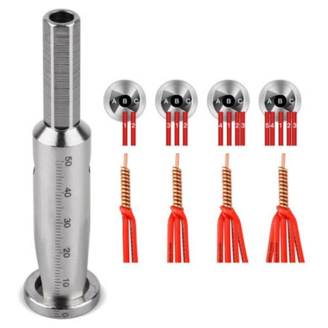 Ferramenta de Torção de Fio Universal - Conector Rápido para Cabos Elétricos - 1 Peça