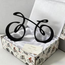 Modelo de Bicicleta Minimalista, Escultura Elegante Impressa em 3D para Decoração de Mesa, Presente para Ciclistas - Image 6