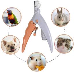 Tesoura profissional para cortar unhas de animais de estimação, com luz LED, para gatos e cães, ferramenta para cortar unhas, tesoura para cortar as garras, acessório para animais de estimação. - Image 2