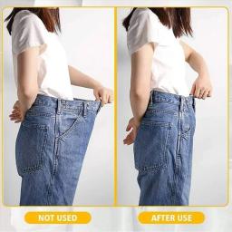 1/4 conjunto de botões jeans de metal sem unhas, clipes destacáveis para calças, botões, alfinetes, apertador de cintura diy, fivelas de roupas, ferramentas de costura - Image 2