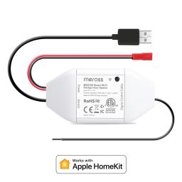 Meross HomeKit: Novo Abridor de Porta de Garagem Inteligente WiFi com Sensores e Controle Remoto, Compatível com Alexa, Google Assistant e SmartThings - Image 1