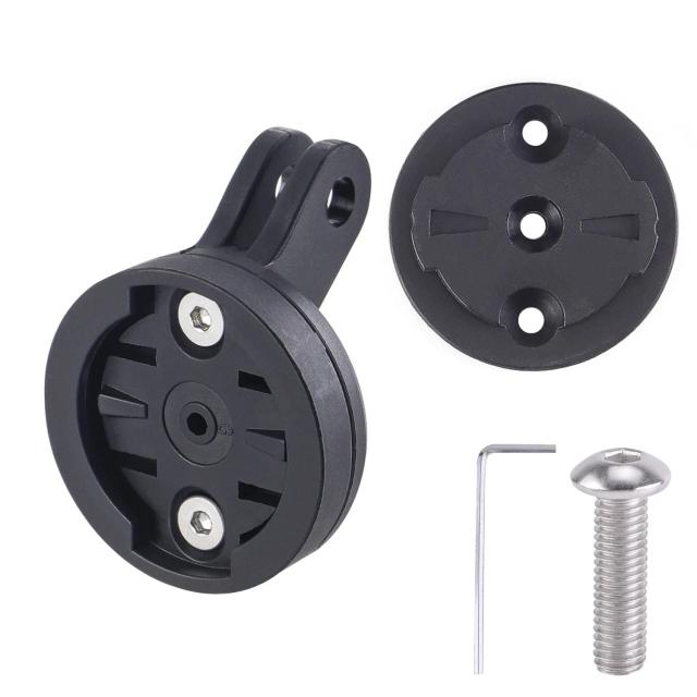 Adaptador Multifuncional para Câmera de Bicicleta - Suporte Universal para Garmin, GoPro e Farol