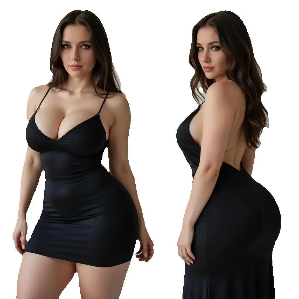 QUBANLV 164CM Brinquedos Sexuais Boneca Realista com Grande Bumbum e Seios Grandes para Masturbação Masculina, Vagina Realista, Anal, Oral, Boneca Sexual com 3 Orifícios, 49KG - Image 1