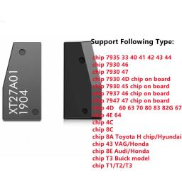 5- 100 peças xt27a vvdi super chip transponder xt27a01 super chip para id46/40/43/4d/8c/8a/t3/47 para vvdi mini ferramenta chave - Image 6
