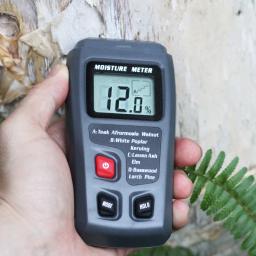 Novo medidor digital de umidade de madeira profissional testador úmido de madeira higrômetro portátil detector de madeira emt01 com display lcd hd - Image 6