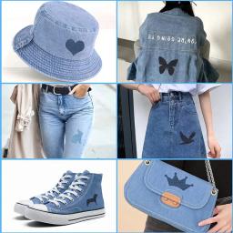 Apliques de Jeans para Roupas - Adesivos Termocolantes e de Costura, Suprimentos DIY para Calças e Jaquetas - Image 5