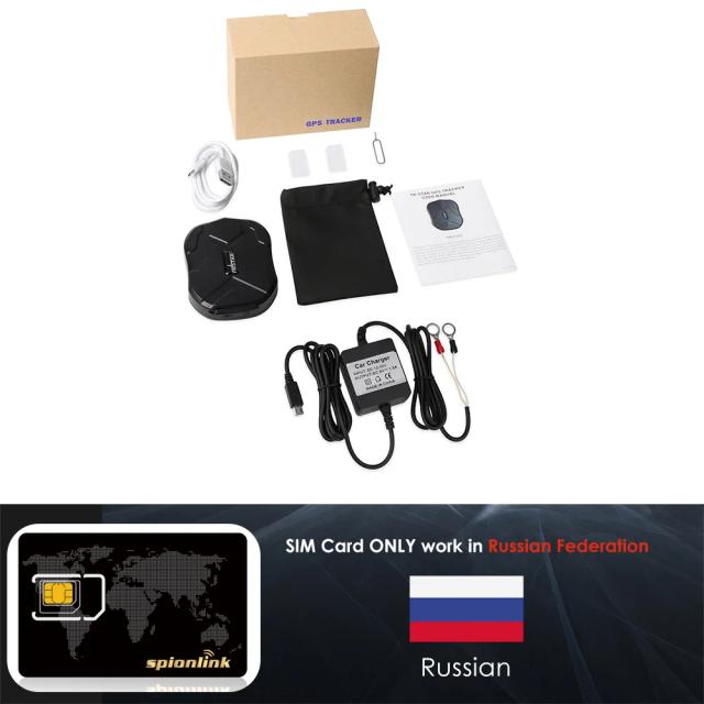 TKSTAR TK905 Rastreador GPS para Carro com Bateria de 5000mAh e 90 Dias de Standby