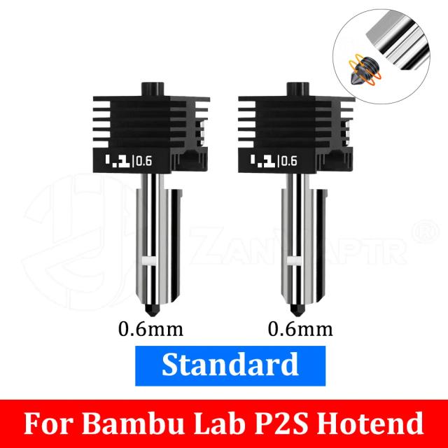 Bambu Lab Hotend X2D P2S Standard/High Flow 0.4mm