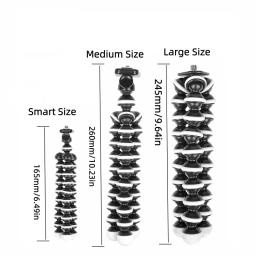 Suporte Flexível Octopus RP01-E Gorillapod para Câmera de Celular - Mini Suporte de Mesa Compatível com iPhone Samsung - Image 3