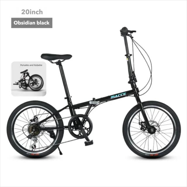 Bicicleta Dobrável Clássica 20" Ciclismo para Adultos