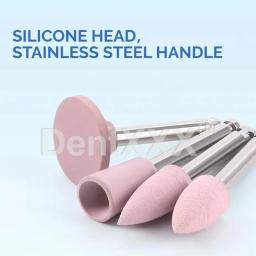 Kit de polimento de silicone 12 tamanhos, ra 2.35mm para polimento de compostos de porcelana de resina com ferramenta de laboratório de peça de mão de baixa velocidade - Image 5