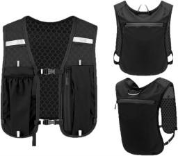 Colete de Corrida Leve para Homens e Mulheres, Colete de Hidratação Respirável, Mochila Ajustável para Corrida ao Ar Livre com Bolso Frontal - Image 6