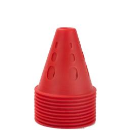 10pc marcação treinamento estrada cone solução de controle tráfego para treinamento de futebol e estádio engrossado à prova vento patinação pilha - Image 5