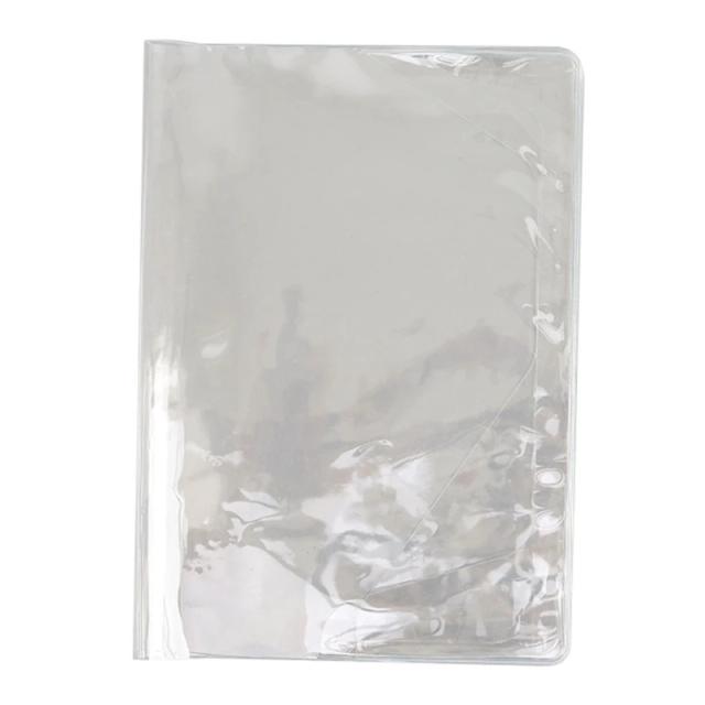 Capa Protetora PVC Transparente A5/A6 para Cadernos e Agendas - Proteção Total