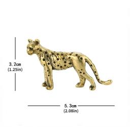 Estatueta de cachorro de latão vintage-pequena estatueta colecionável de decoração de mesa para sala de estar, negócio de escritório para estátuas de presente para decoração de casa - Image 6
