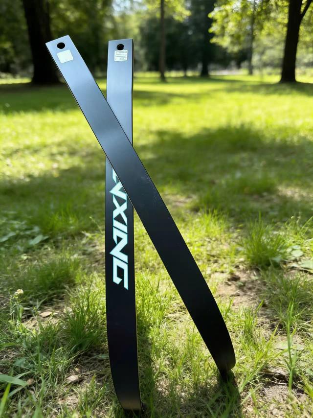 JUNXING Lâminas de Arco Recurvo Desmontáveis 16-40 lbs Fibra de Vidro Maple