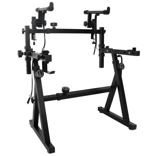Suporte Portátil para Teclado em Z - Ajustável Universal para 54/61/88 Teclas
