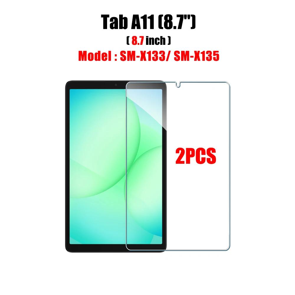 Para samsung galaxy tab a11 plus a11 + protetor de tela de vidro temperado na galaxy tab a11 8.7 polegada 2025 9h filme acessórios - Image 1