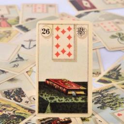 Grande tableau lenormand tarô ferramentas de adivinhação cartão oracle 36 pçs festa tarô cartão jogo de tabuleiro tarô fortuna dizendo cartas - Image 3