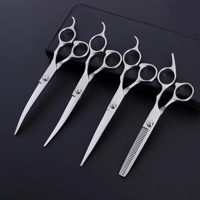 Tesoura Profissional Cabeleireiro Aço Inoxidável 2 Peças