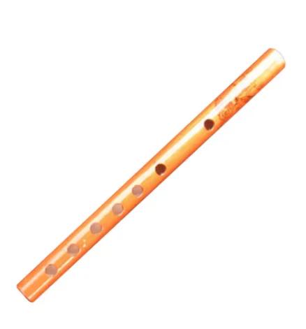 Flauta de Bambu Chinesa 6 Furos para Estudantes Instrumento Musical de Madeira 1 Unidade