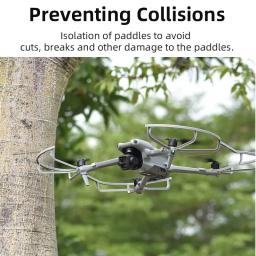 Protetor de hélice para dji air 3/air 3s, gaiola protetora de asa de lâmina de drone, capa anticolisão, acessórios de proteção de lâmina leve - Image 2