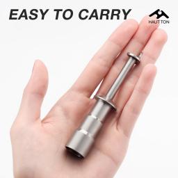 HAUT TON 1pc Corretor de gancho de lula de aço inoxidável pode restaurar anzol deformado portátil e leve acessório de equipamento de pesca - Image 2