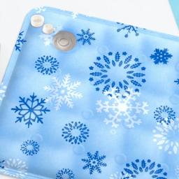 Tapete Refrescante para Animais de Estimação com Gel de Gelo, Cama Fria para Cães, Almofada de Gelo Portátil e Durável para Cães Pequenos e Grandes - Image 2