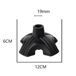 Self Standing Rubber Walking Cane Tip, Suporte para caminhar, Acessórios cana - Image 6