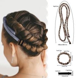 Faixa de Cabelo Modeladora Sem Calor, Rolos Flexíveis Macios Multicoloridos para Uso Noturno, Modeladores de Cabelo Preguiçosos, Ferramenta de Estilização de Cabelo - Image 5