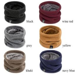 Cachecol de Malha Macia para Esportes, Protetor de Pescoço para Mulheres e Homens, Cobertura Facial para Inverno, Patinação, Corrida, Caminhada, Gola Grossa à Prova de Frio - Image 2