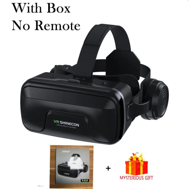 Vr shinecon 10.0 Capacete 3D Óculos de Realidade Virtual para Smartphone