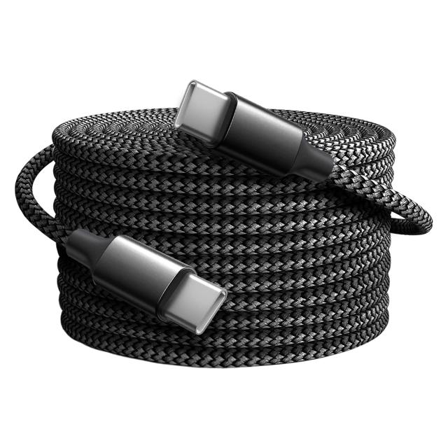 Cabo Tipo C para Tipo C PD 60W 3m 5m 8m 10m para iPhone 15 PRO MAX Plus Huawei Samsung Xiaomi OPPO