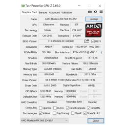 Placas de Vídeo AMD SOYO Radeon RX580 8G GDDR5 para Jogos PCIE3.0x16 Componentes de Computador de Mesa HDMI DP DVI 8Pin 256Bit - Image 3