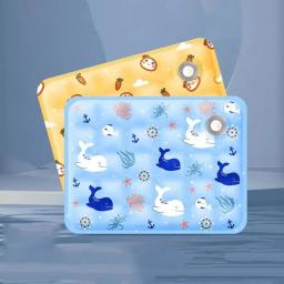 Tapete Refrescante para Animais de Estimação com Gel de Gelo, Cama Fria para Cães, Almofada de Gelo Portátil e Durável para Cães Pequenos e Grandes - Image 1