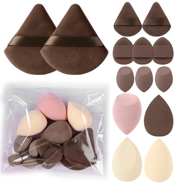 Conjunto Profissional 3-20PCS Pincéis de Maquiagem Nylon ABS Hipoalergênico