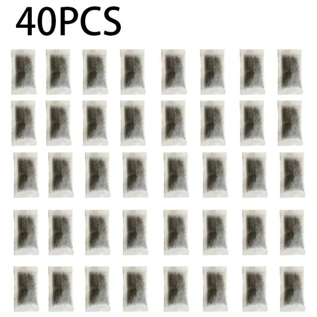 Sacos de Carvão Ativado para Filtro de Aquário Mídia Filtrante Premium para Purificação de Água 20/40PCS