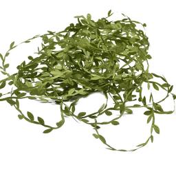 10/20m folha de seda em forma de artesanal folhas verdes artificiais videiras falsas banheiro decorativo diy grinalda acessórios decoração para casa - Image 4