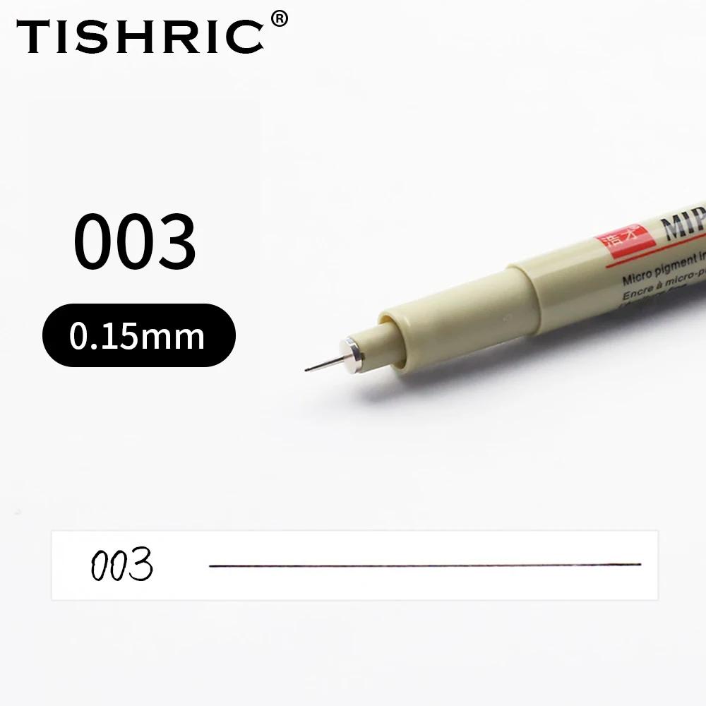 Tishric pigmento forro esboçar marcadores micron arte marcador caneta desenho forros 003 005 01 02 03 04 05 escova fineliner canetas de agulha - Image 1