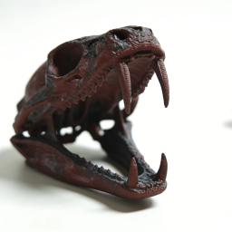 Estátua de Crânio de Cobra Aterrorizante: Ornamento de Mesa de Crânio de Cobra para Decoração de Casa Incrível - Image 3