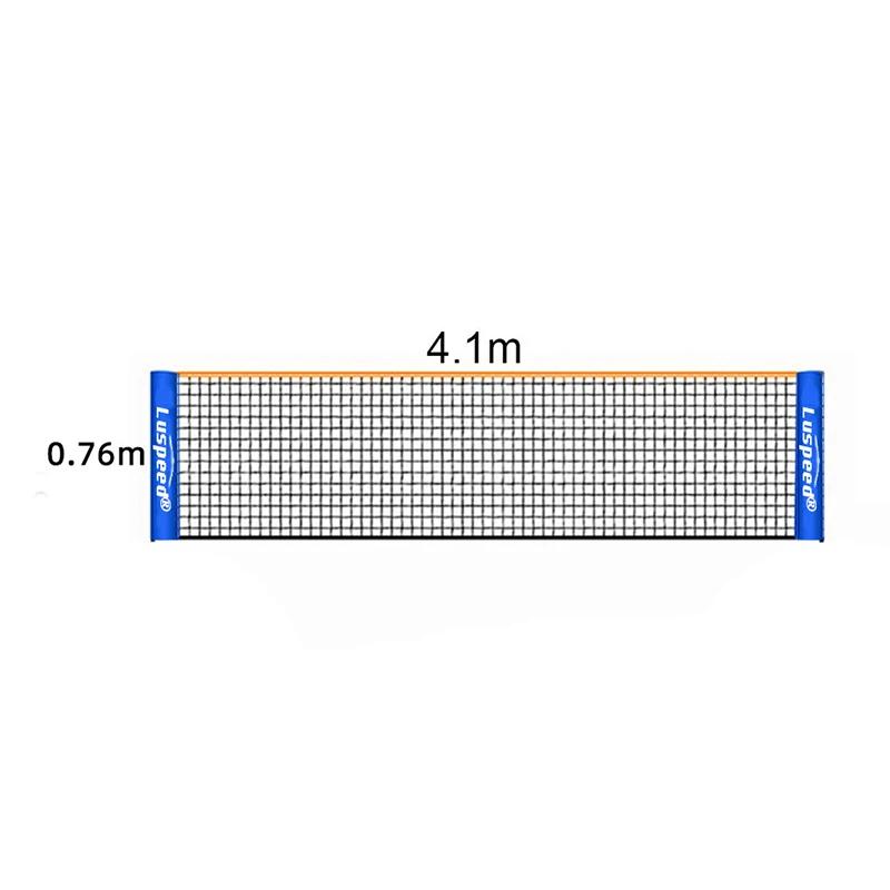 Rede de Badminton Portátil Folding Standard Professional Indoor Outdoor Sports Voleibol Tênis Treino Square Mesh